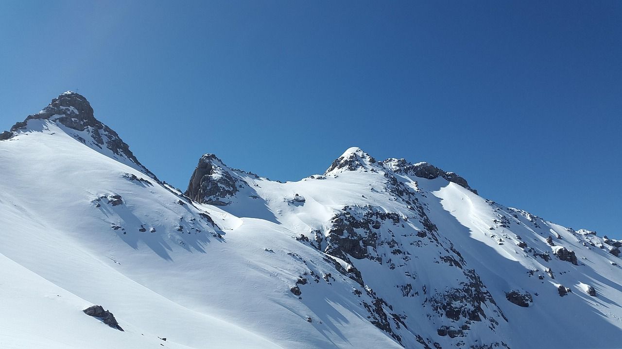 stone kar tip, alps, lechtal, pewter tip, winter, nature, mountains, snowy